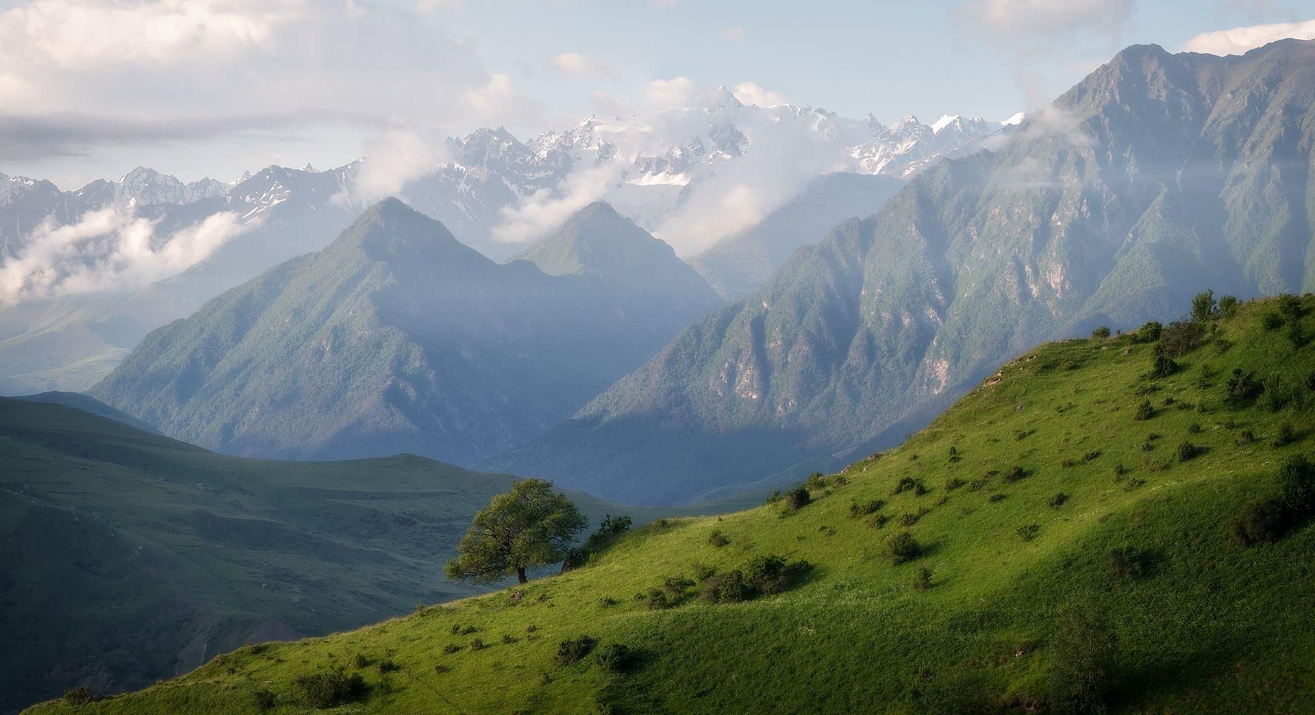 Активные выходные в горах Осетии-Алании: Горная Дигория и Цейское ущелье. Треккинг.