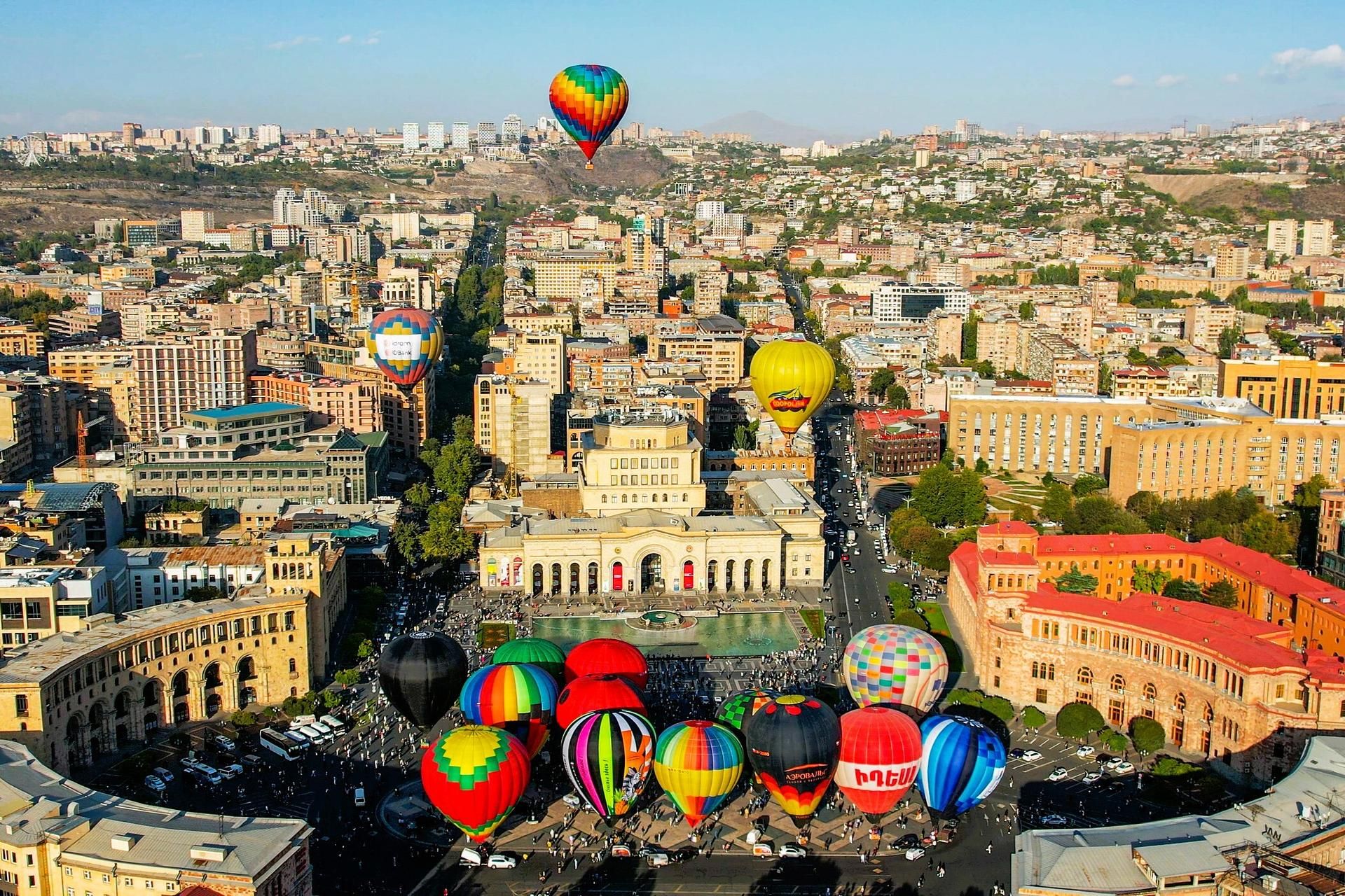 Фестиваль воздухоплавания в Армении *МП