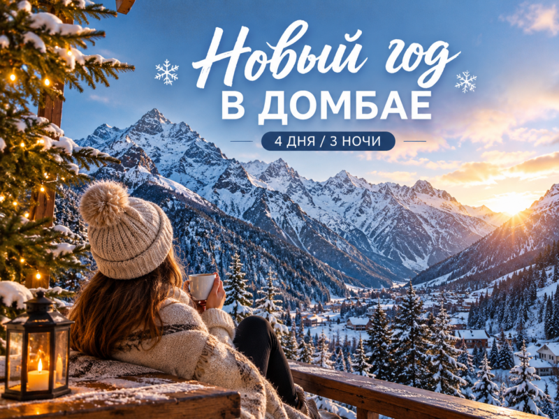 Новый год в Домбае